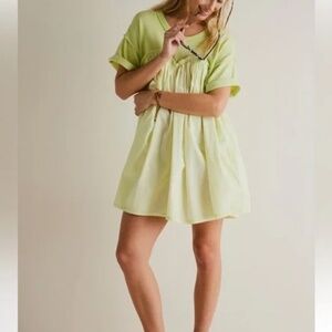 Free People Catalina Mini Dress Lightning Bolt MSRP $128